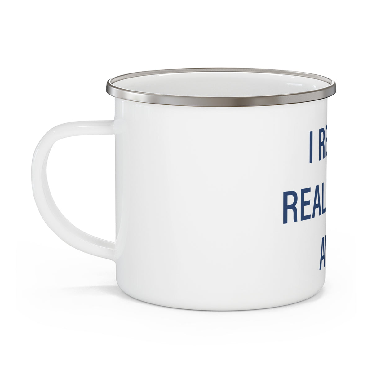 I Really Really Miss Avon Enamel Camping Mug