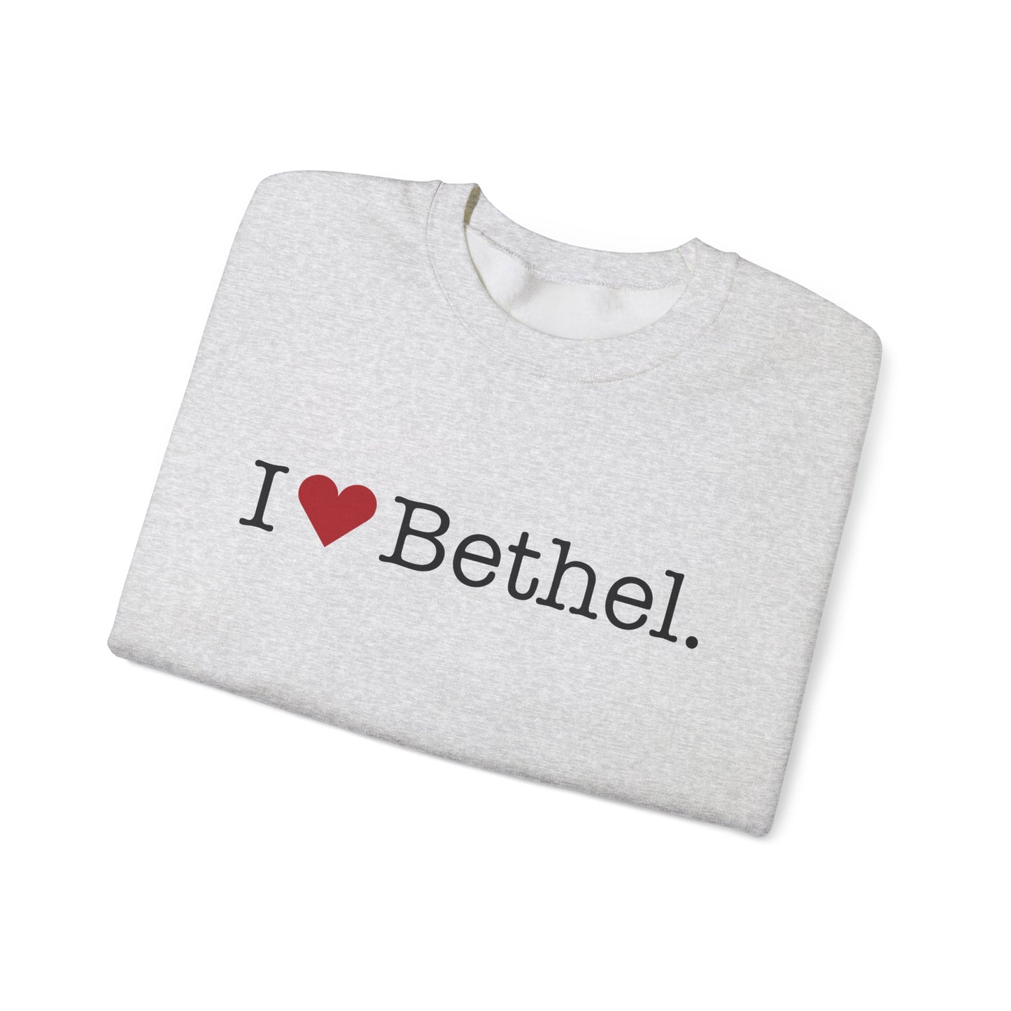 I Heart Bethel. Unisex Heavy Blend™ Crewneck Sweatshirt