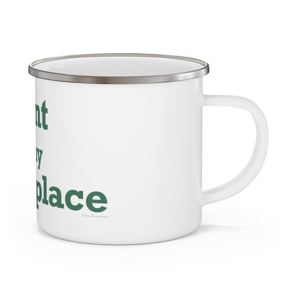 Kent is My Happy Place Enamel Camping Mug