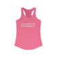 I’d rather be in Bridgeport Women's Ideal Racerback Tank Top
