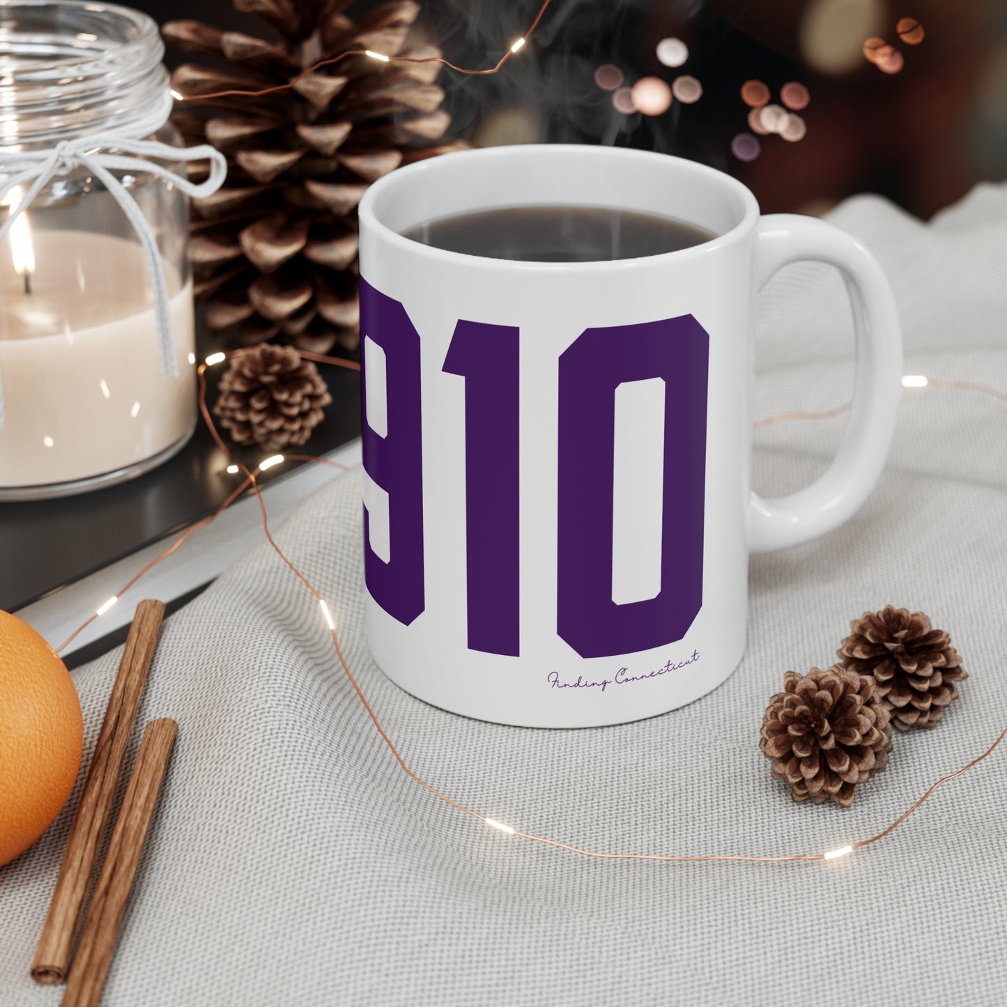 06910 Stamford Connecticut Zip Code Mug 11oz