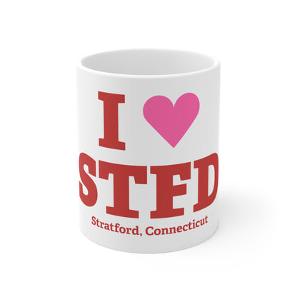 I Heart STFD Mug 11oz