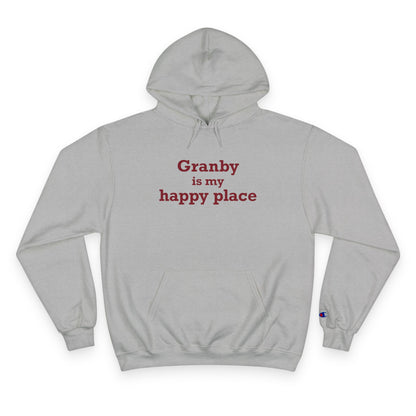 Granby is My Happy Place Champion Hoodie