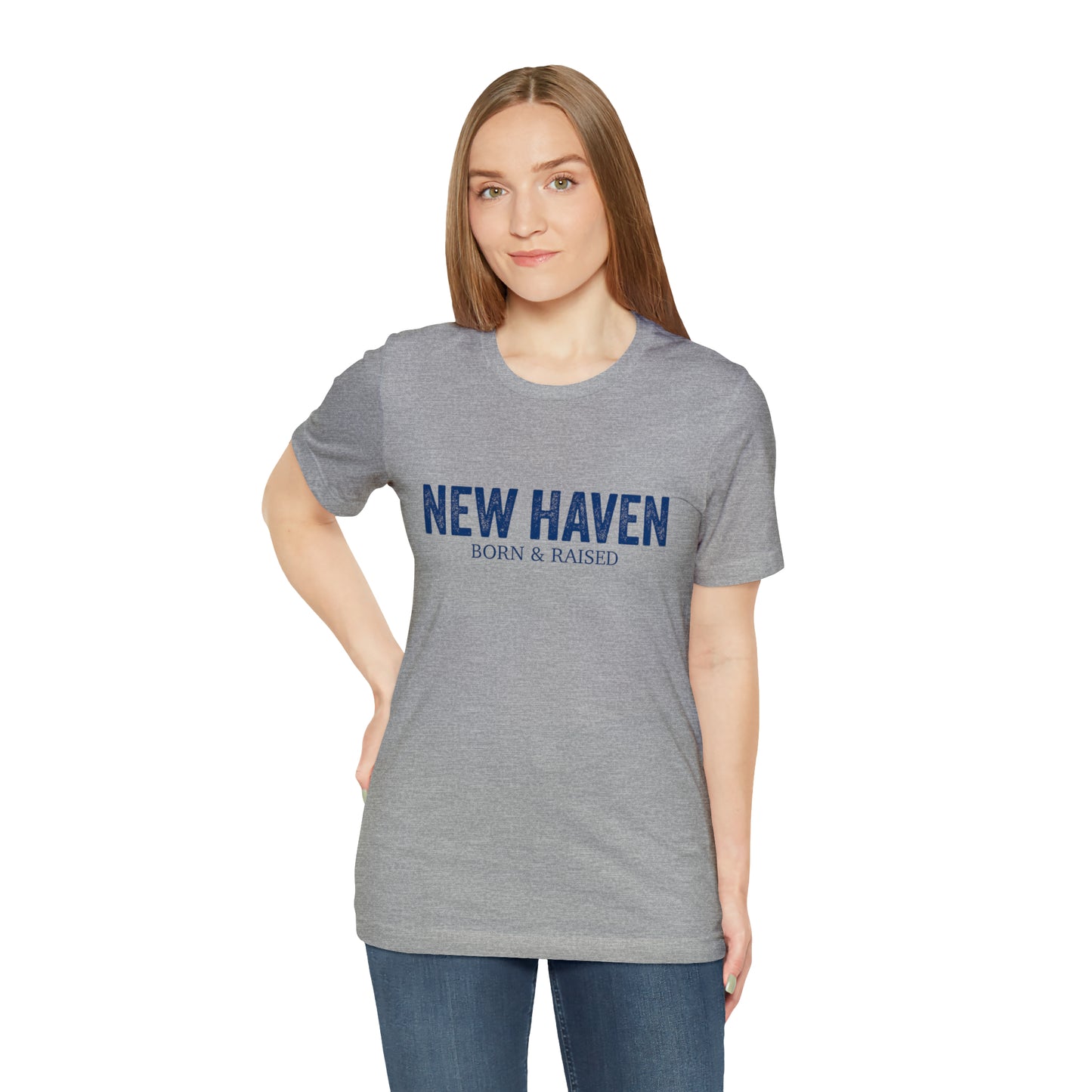 New Haven Born & Raised Unisex Jersey Short Sleeve T-Shirt