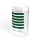 Harwinton Connecticut St. Patrick’s Day Flag Sipper Glass, 16oz