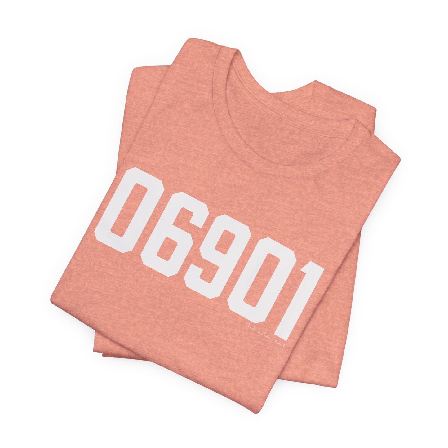 06901 Stamford Connecticut Zip Code Unisex Jersey Short Sleeve T-Shirt