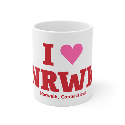 I Heart NRWK Mug 11oz