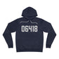 06418 Derby CT Zip Code Unisex Sponge Fleece Pullover Hoodie