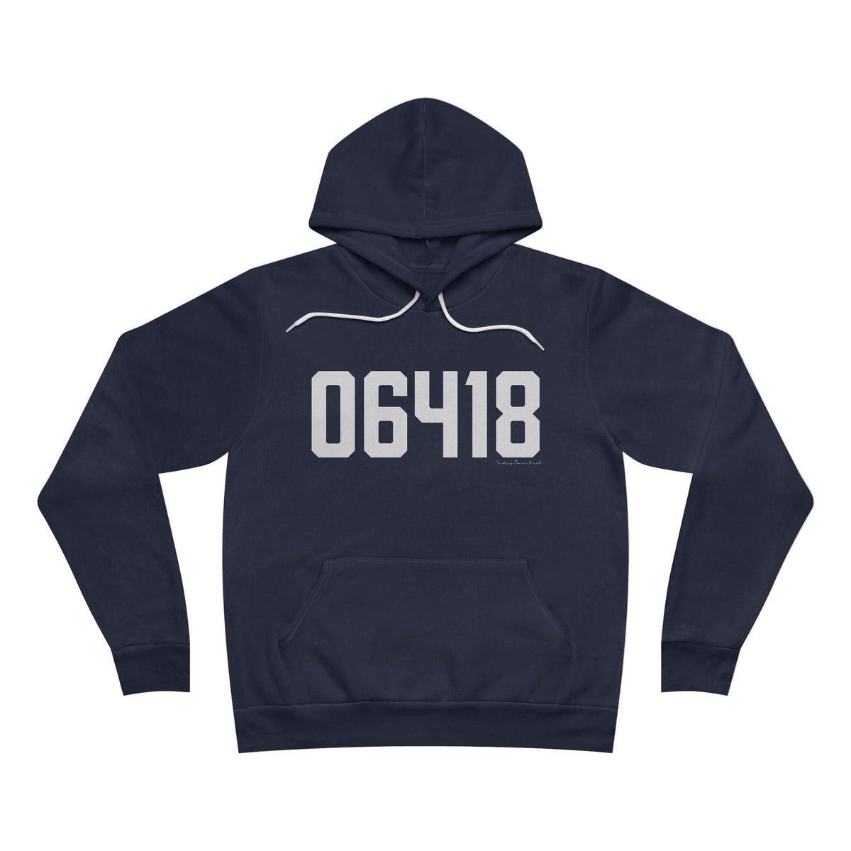 06418 Derby CT Zip Code Unisex Sponge Fleece Pullover Hoodie