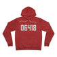 06418 Derby CT Zip Code Unisex Sponge Fleece Pullover Hoodie