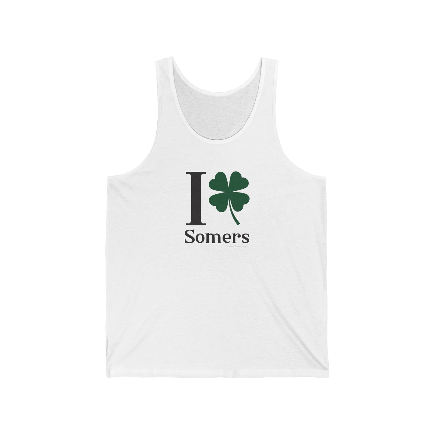 I Clover Somers Unisex Jersey Tank Top