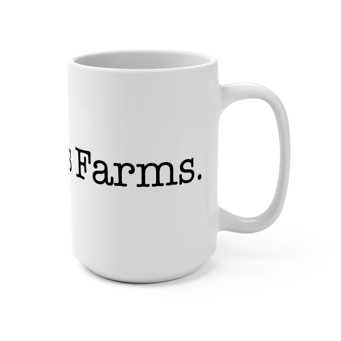 I Heart Greens Farms. Mug 15oz