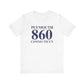 Plymouth 860 Connecticut Unisex Jersey Short Sleeve T-Shirt