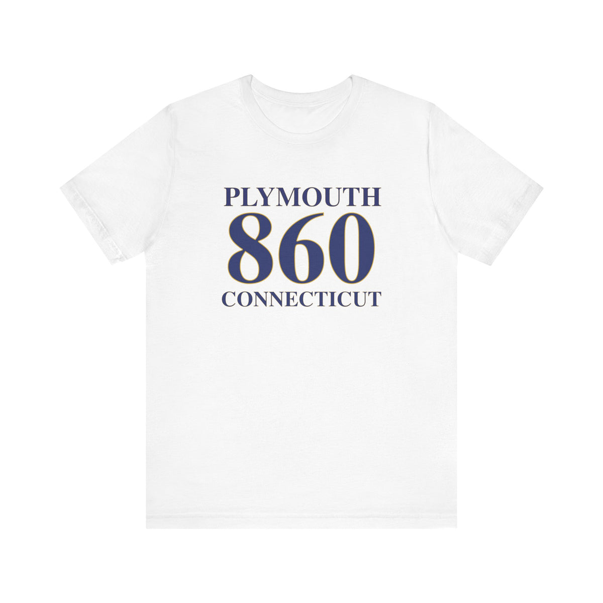 Plymouth 860 Connecticut Unisex Jersey Short Sleeve T-Shirt