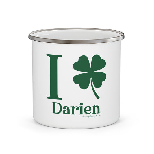 I Clover Darien Enamel Camping Mug