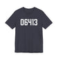 06413 Clinton CT Zip Code Unisex Jersey Short Sleeve T-Shirt