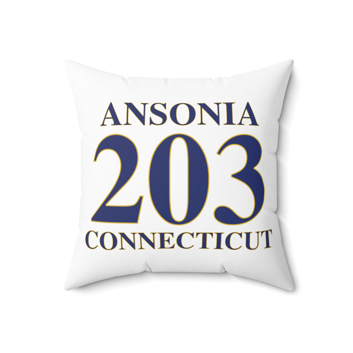 Ansonia 203 Connecticut Polyester Square Pillow