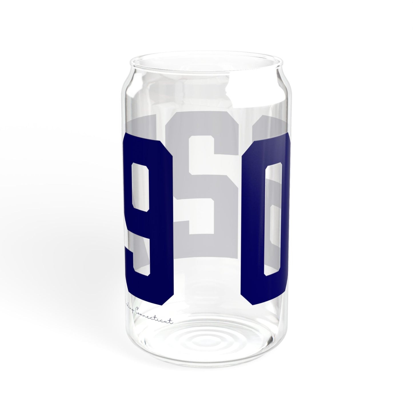 06279 Willington Connecticut Zip Code Sipper Glass, 16oz
