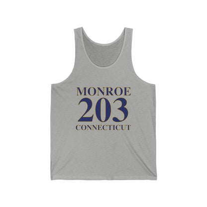 Monroe 203 Connecticut Unisex Jersey Tank