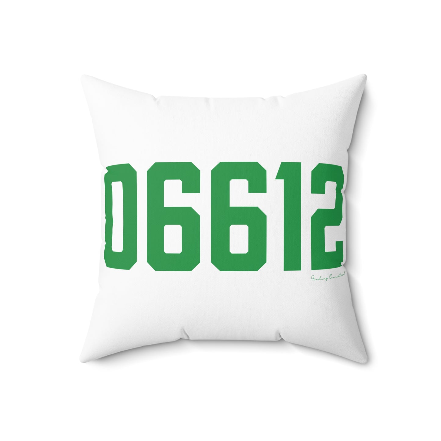 06612 Easton Connecticut Zip Code Spun Polyester Square Pillow