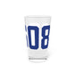 06608 Bridgeport Connecticut Zip Code Pint Glass, 16oz