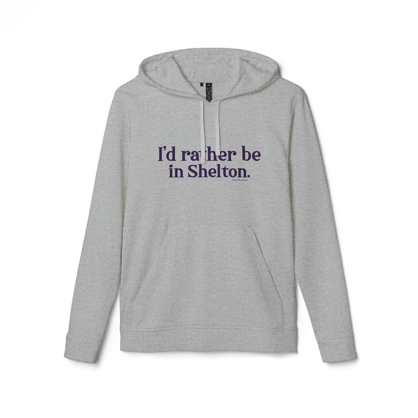 I'd rather be in Shelton adidas® Unisex Fleece Hoodie