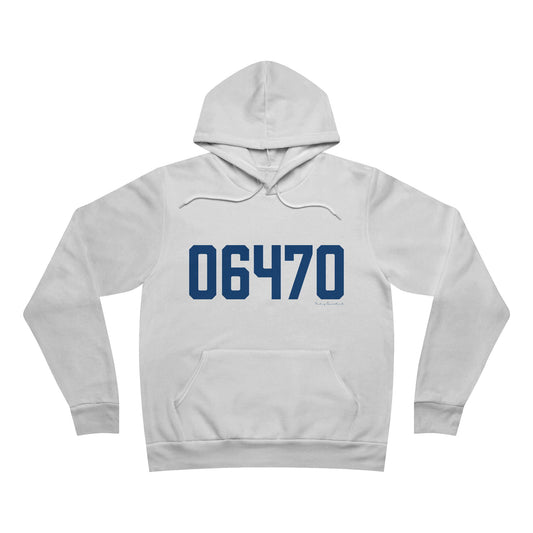 06470 Newtown Connecticut Zip Code Unisex Sponge Fleece Pullover Hoodie