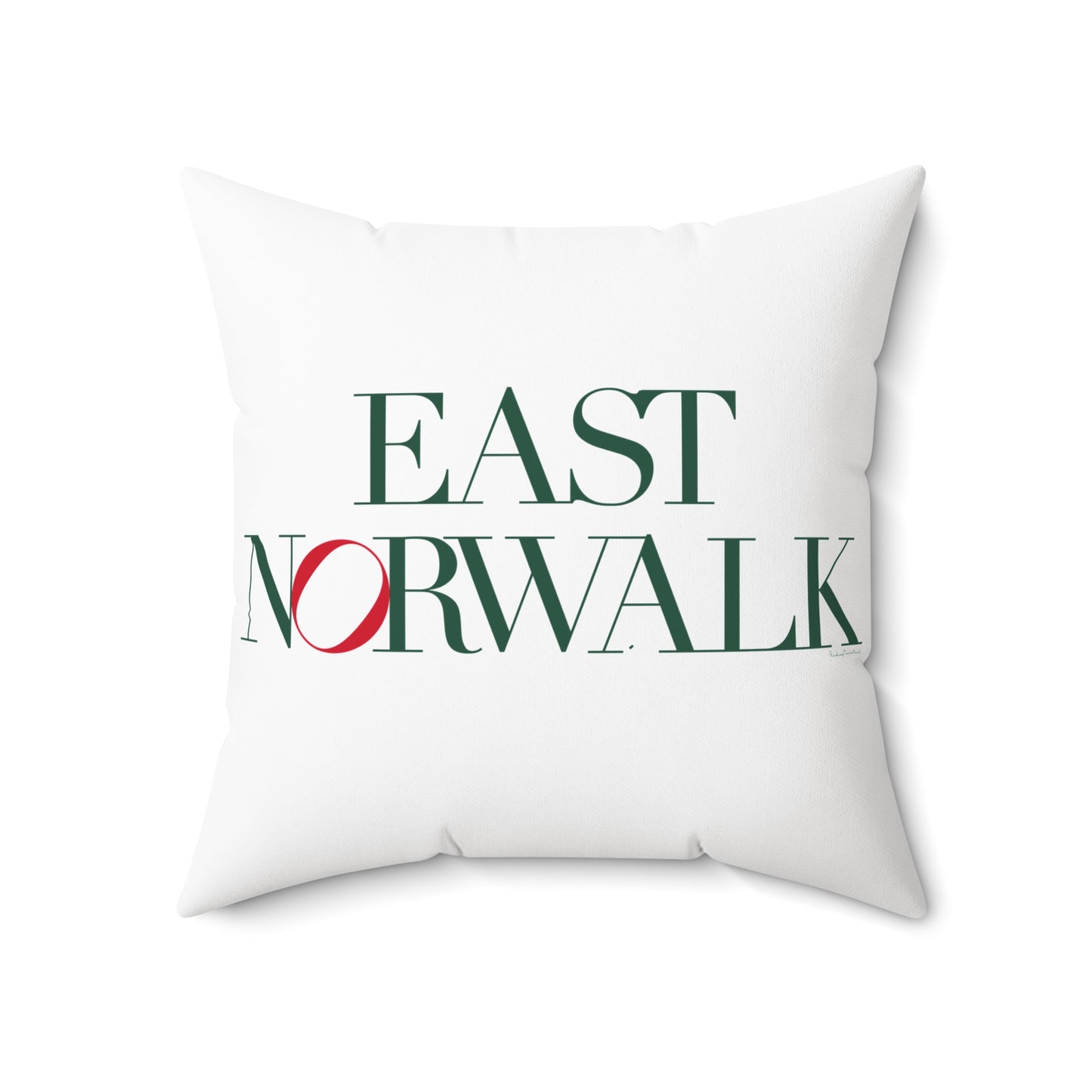 41 Tilt East Norwalk Spun Polyester Square Pillow