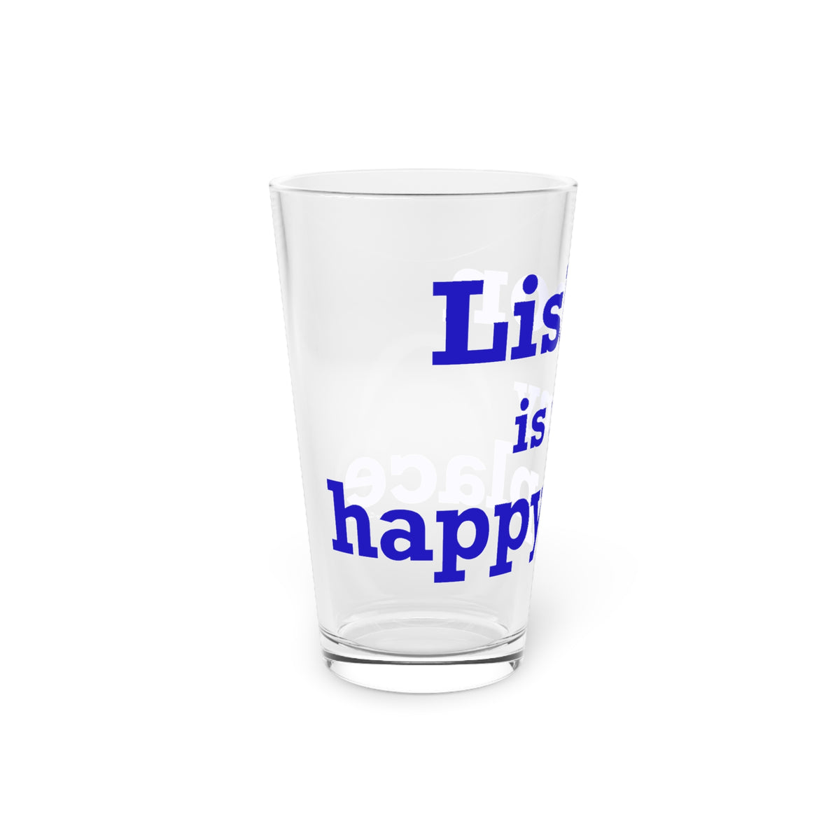 Lisbon is My Happy Place Pint Glass, 16oz