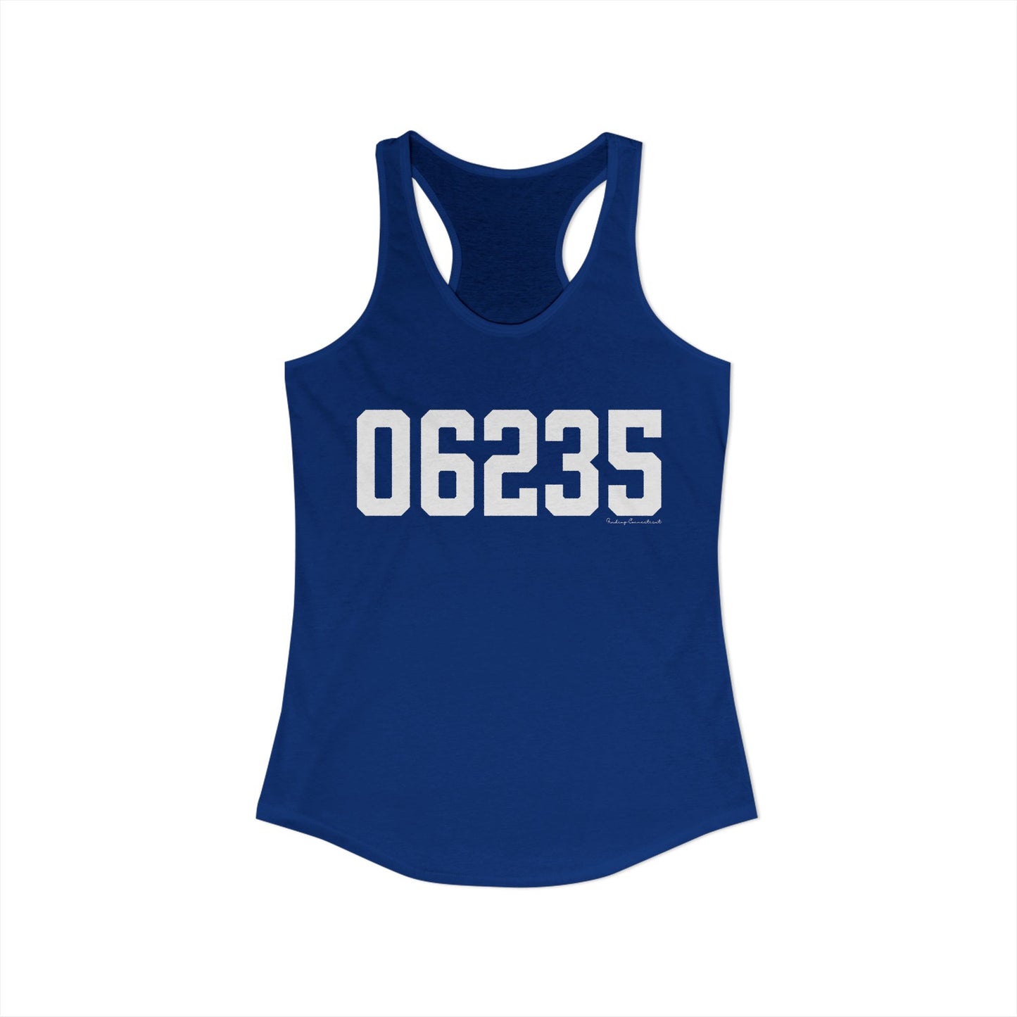 06235 Chaplin CT Zip Code Women's Ideal Racerback Tank Top