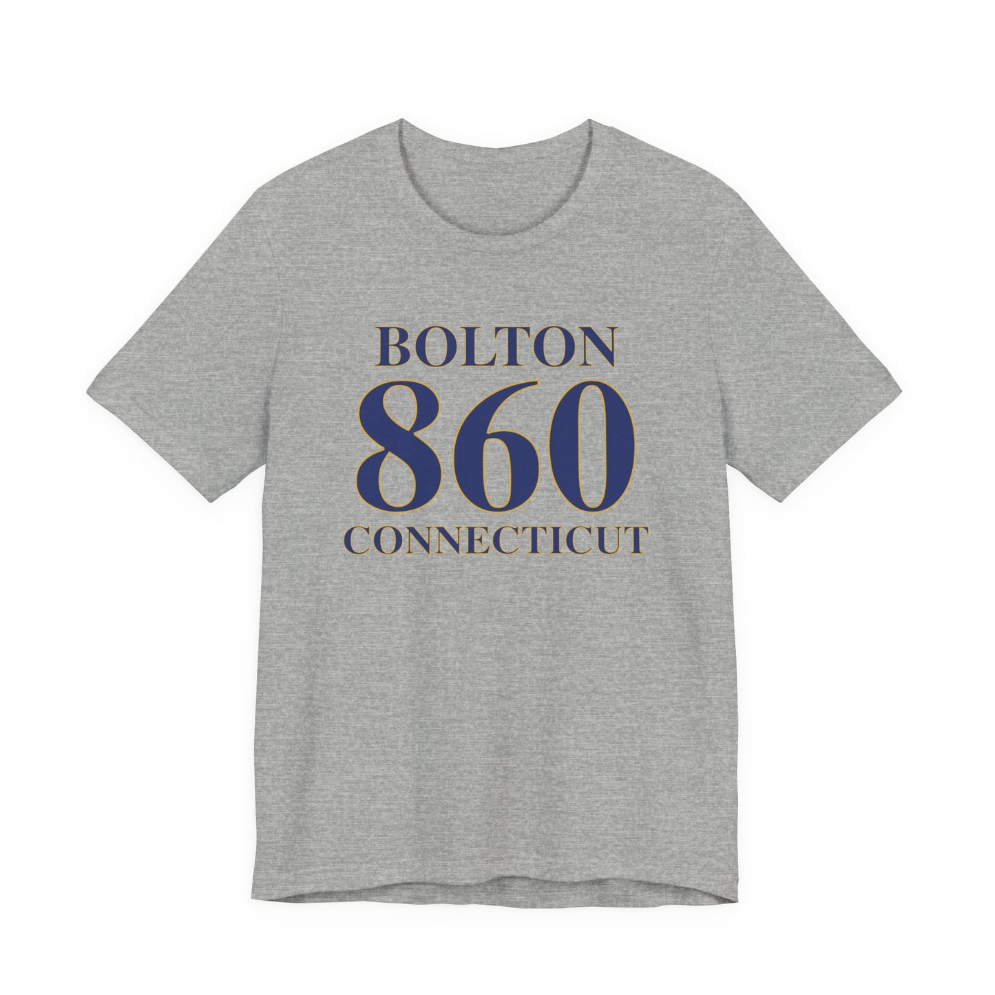 Bolton 860 Connecticut Unisex Jersey Short Sleeve T-Shirt