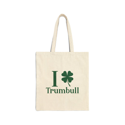 I Clover Trumbull Cotton Canvas Tote Bag