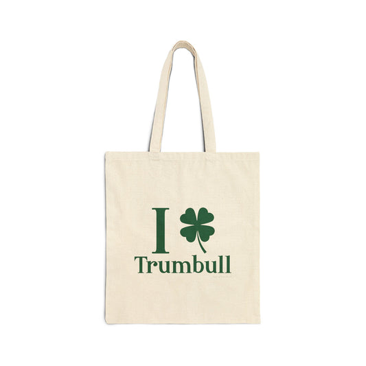 I Clover Trumbull Cotton Canvas Tote Bag