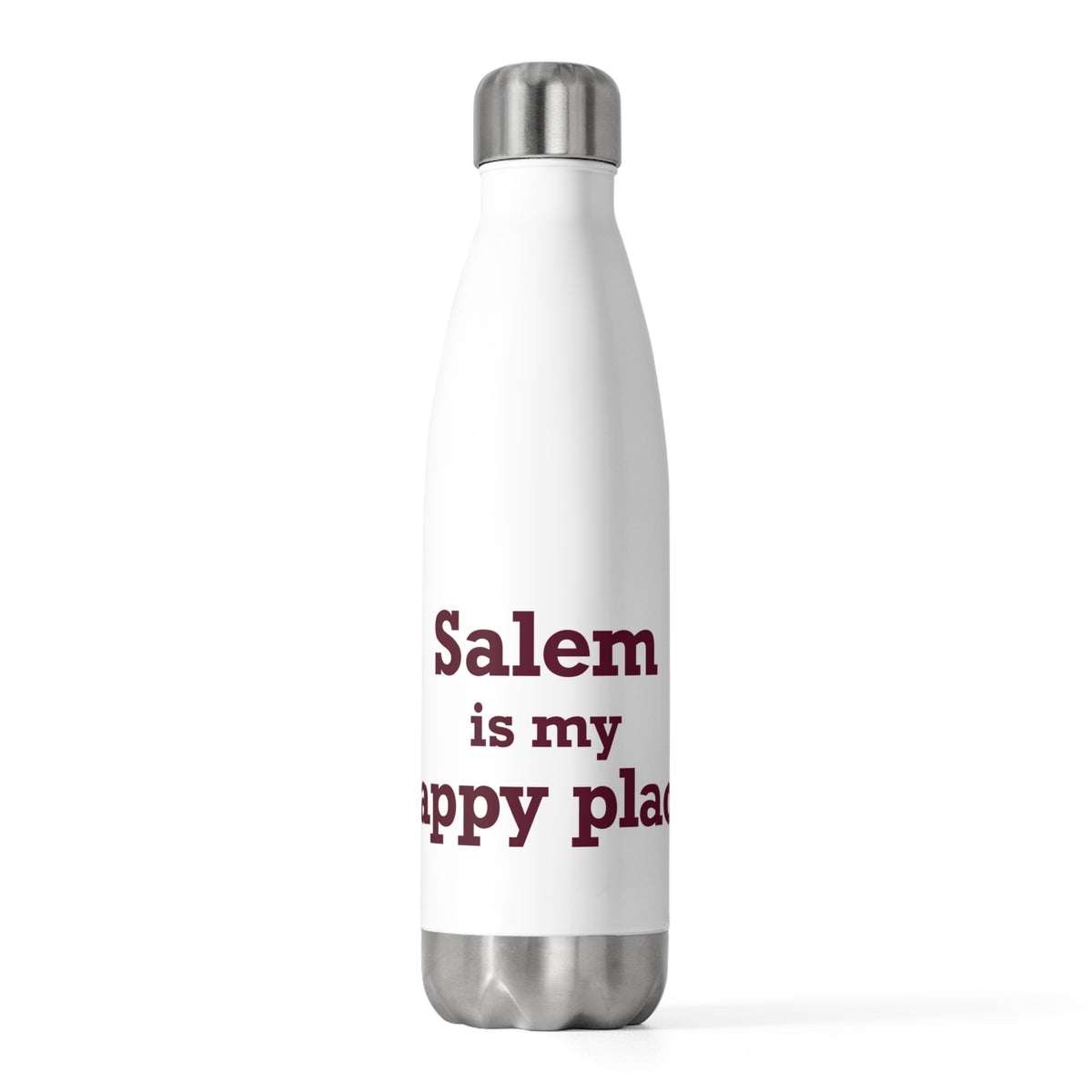 Salem  is My Happy Place Insulated Bottle
