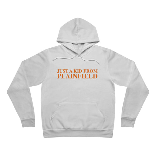 Just a kid from Plainfield Unisex Sponge Fleece Pullover Hoodie