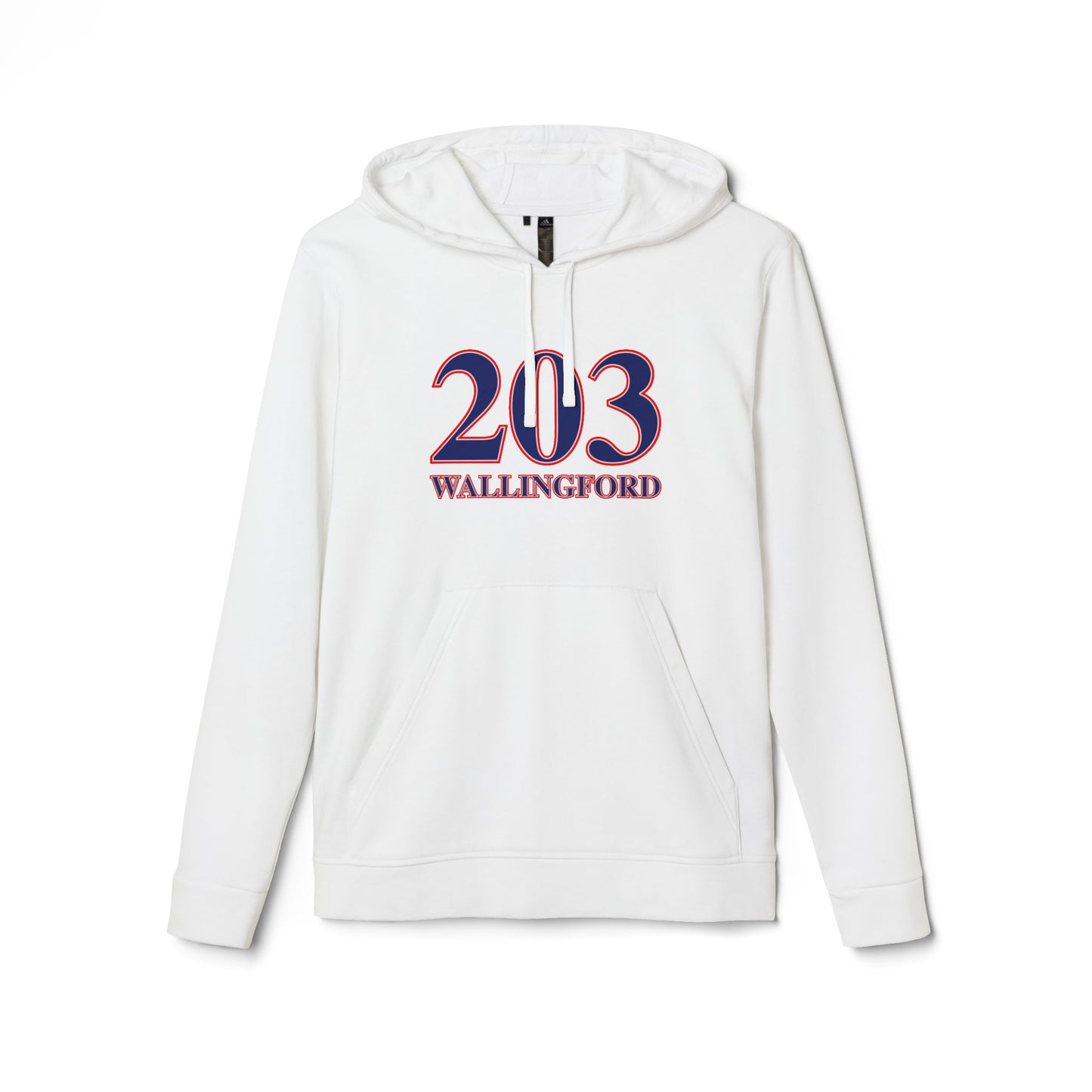 203 Wallingford Red White & Blue adidas Unisex Fleece Hoodie
