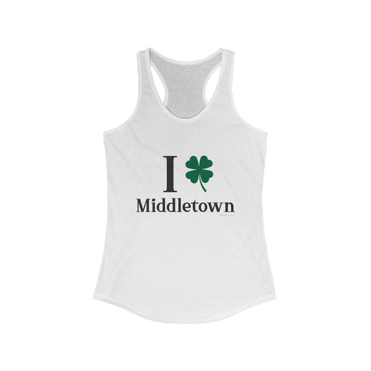 I Clover Middletown Women's Ideal Racerback Tank