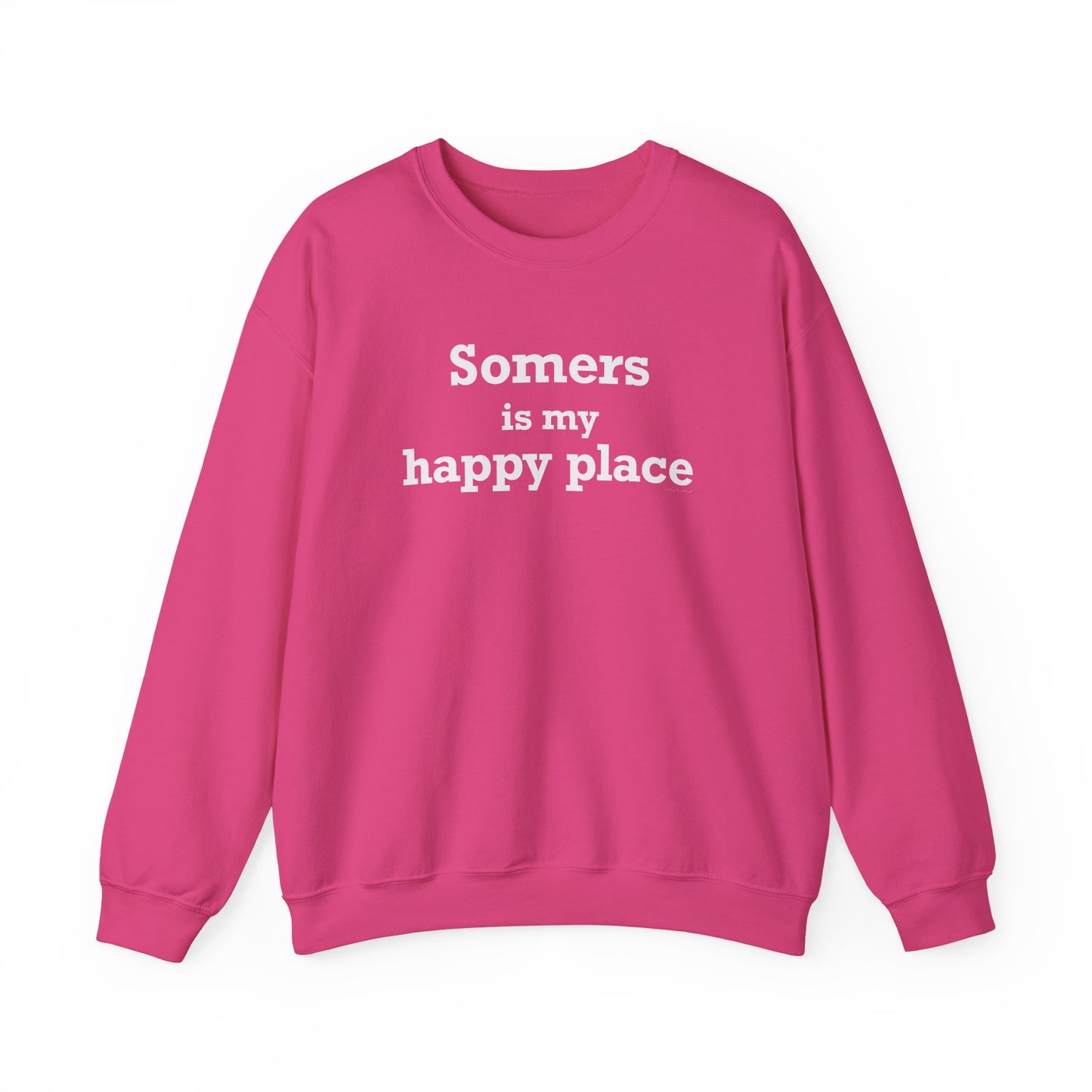 Somers  is My Happy Place Unisex Heavy Blend™ Crewneck Sweatshirt