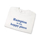 Hampton is My Happy Place Unisex Heavy Blend™ Crewneck Sweatshirt