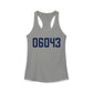 06043 Bolton Connecticut Zip Code Women's Ideal Racerback Tank Top