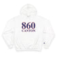 860 Canton Red White & Blue  Champion Hoodie