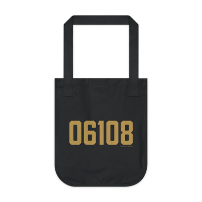 06108 East Hartford Connecticut Zip Code Organic Canvas Tote Bag