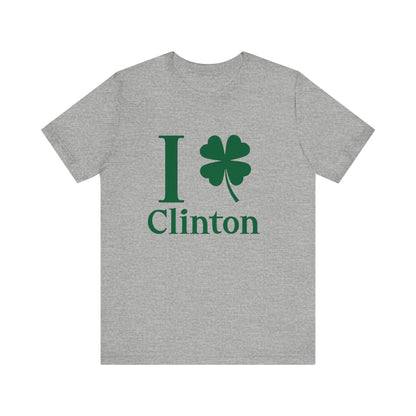 I Clover Clinton Unisex Jersey Short Sleeve Tee