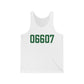 06607 Bridgeport Connecticut Zip Code Unisex Jersey Tank Top