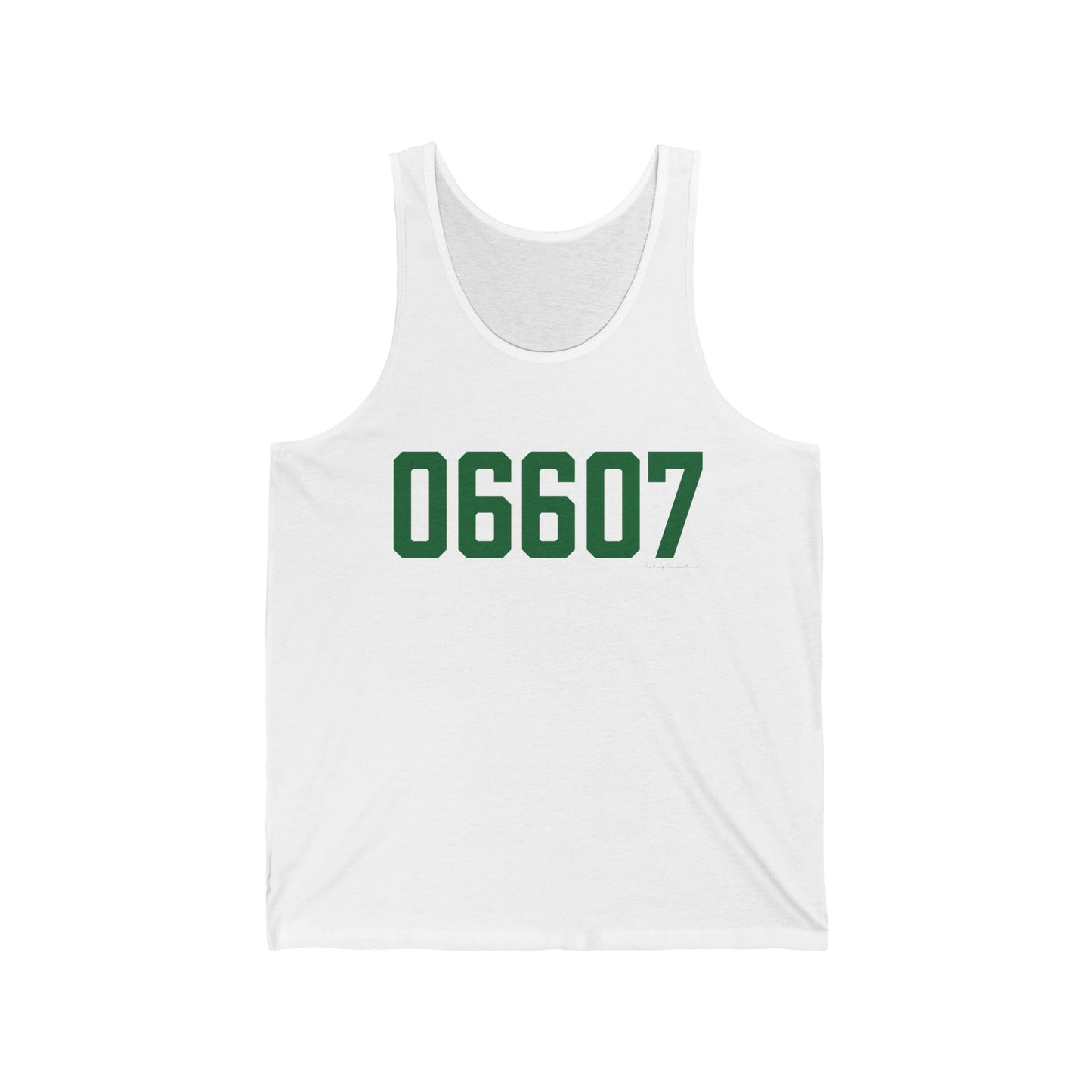 06607 Bridgeport Connecticut Zip Code Unisex Jersey Tank Top