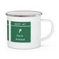 Vintage Merritt Parkway Exit 47 Sign Enamel Camping Mug