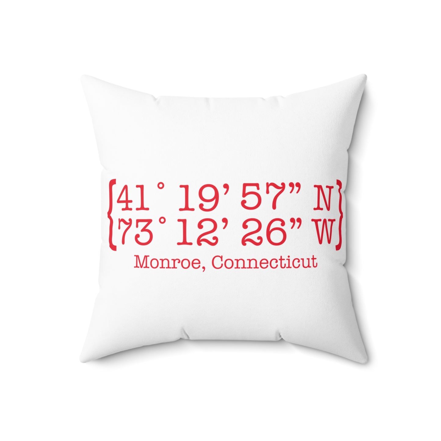 Monroe Coordinates Spun Polyester Square Pillow
