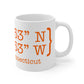 Ridgefield Coordinates Mug 11oz
