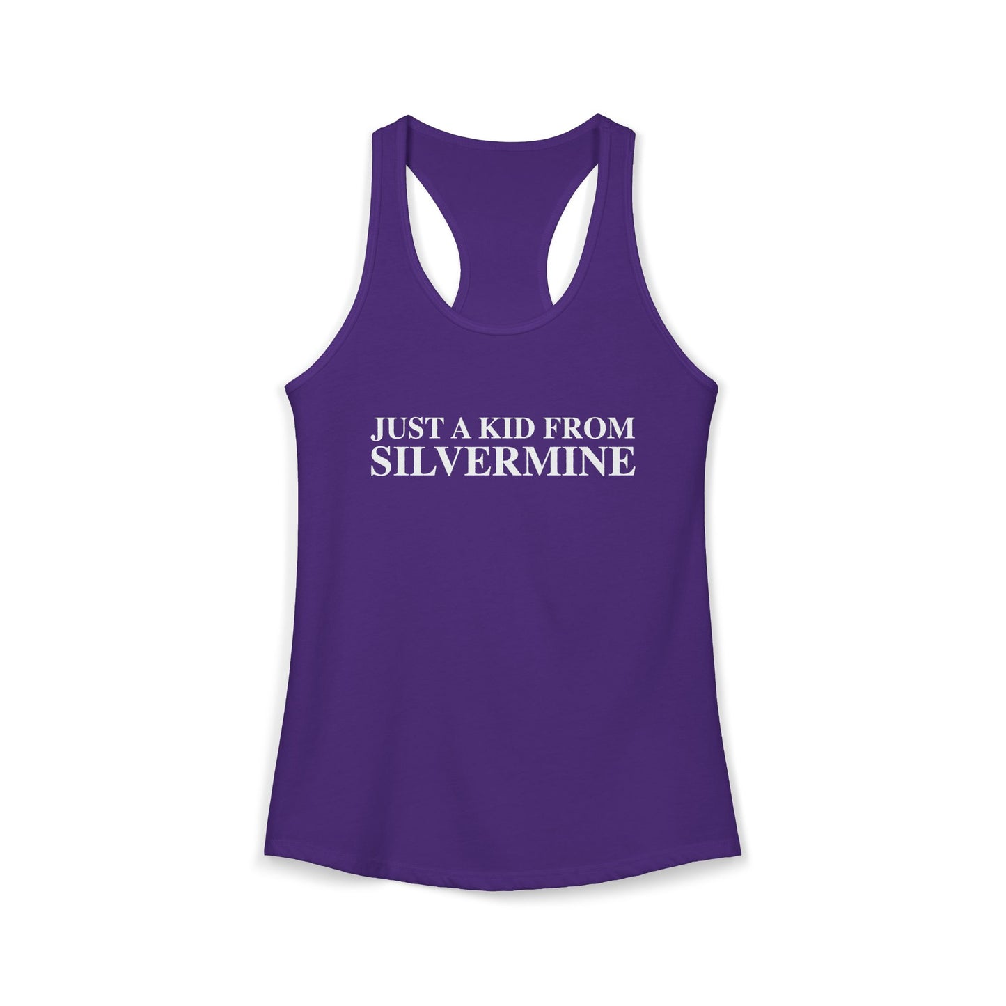I Really Really Miss Silvermine Women's Ideal Racerback Tank Top