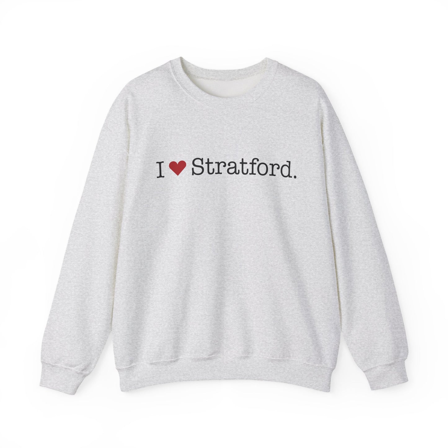 I Heart Stratford. Unisex Heavy Blend™ Crewneck Sweatshirt
